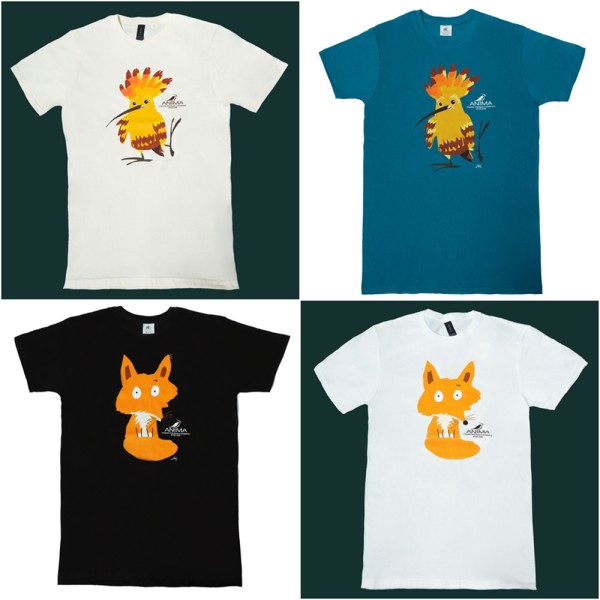 T-Shirt Ενηλίκων Αλεπού- Τσαλαπετεινός